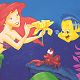 mermaid mural fragment