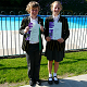 Huw and Charlotte Williams IAPS Swimming