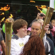 Richard Howarth With Olympic Torch