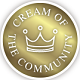 Cream of the Community Award Logo