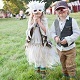 Children dressed up for Run Wild, Child festival