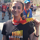 AESG Head Girl Rowdah Charbak at Virgin British 10K London Run