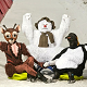 Characters from The Snowman show that's now on stage in Manchester Opera House at Chill Factore