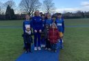 Well Green Primary pupils testing new activity track.