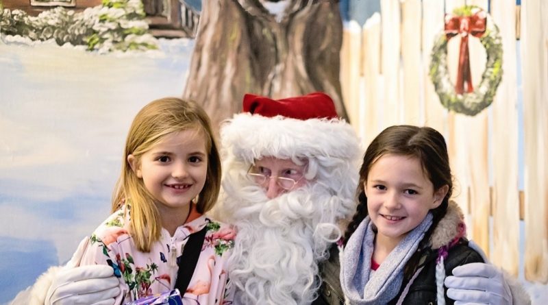 Tatton Farm 2019, Visit to Father Chrismas's Grotto