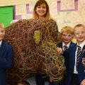 Willow sculptors from King's school