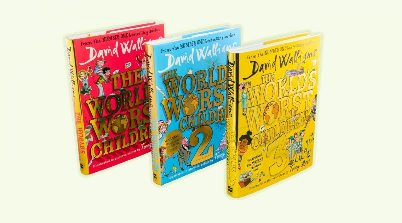 A set of "The World Worst Children" books by David Walliams