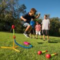 Children playing with Stomp Rocket