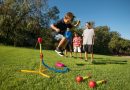Children playing with Stomp Rocket