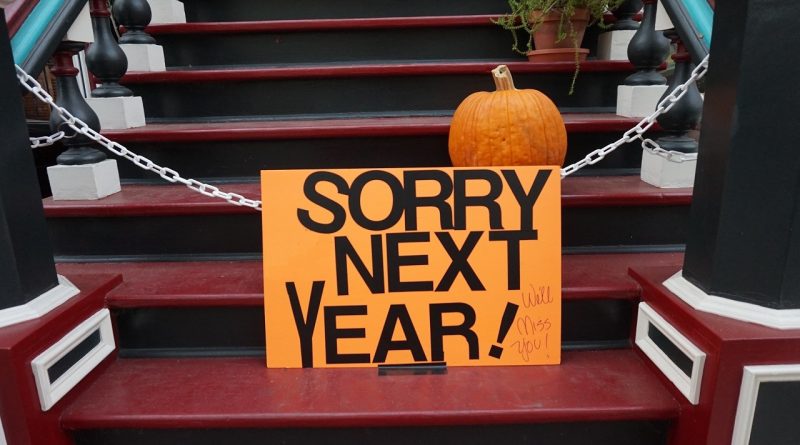 Sorry next year ( Haloween composition) ben shan from unsplash