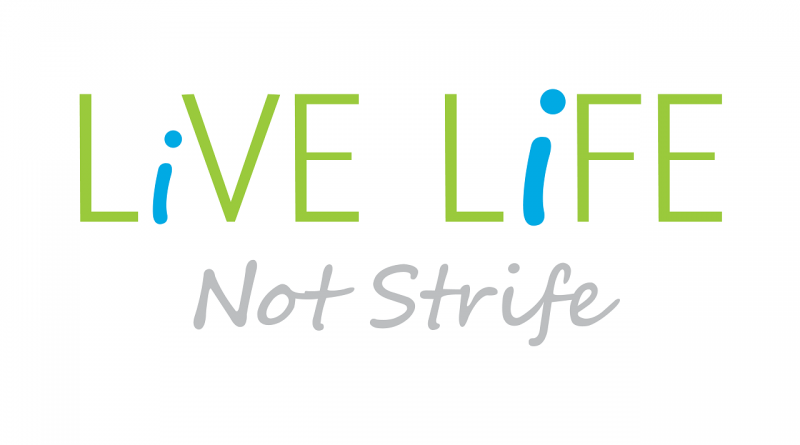 Live Life Not Strife LOGO