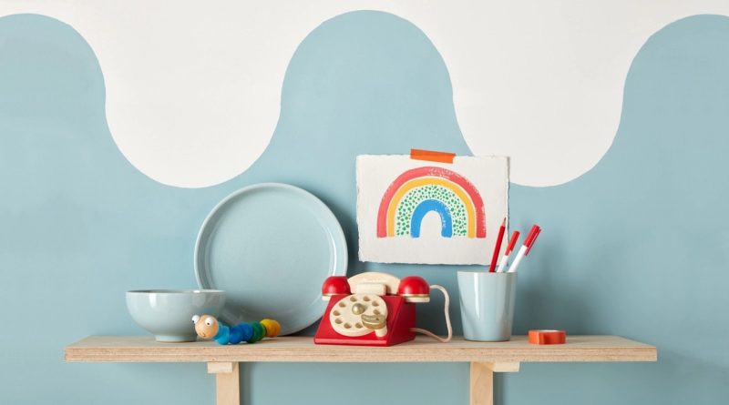 Denby Pottery | Cloud Aqua Children's Set