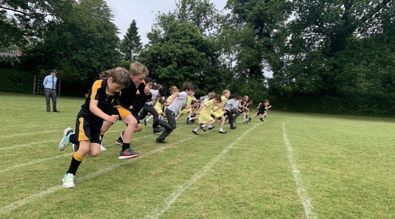 Start of the race | Greenbank Prep Olympic Week 2021