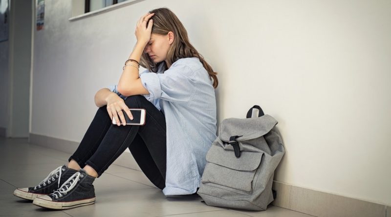 Young woman not happy from iStock