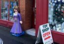 Giddy Goat Toys in 2022, shop entrance, Didsbury