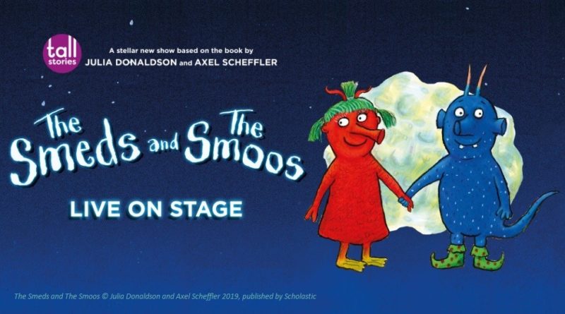The Smeds and the Smoos, Tall Stories Studio production | The Lowry, October 2023 Image: The Smeds and The Smoos © Julia Donaldson and Axel Scheffler 2019, published by Scholastic