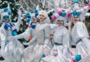 Group of people in costumes for Christmas show | photo: Anton Belitskiy