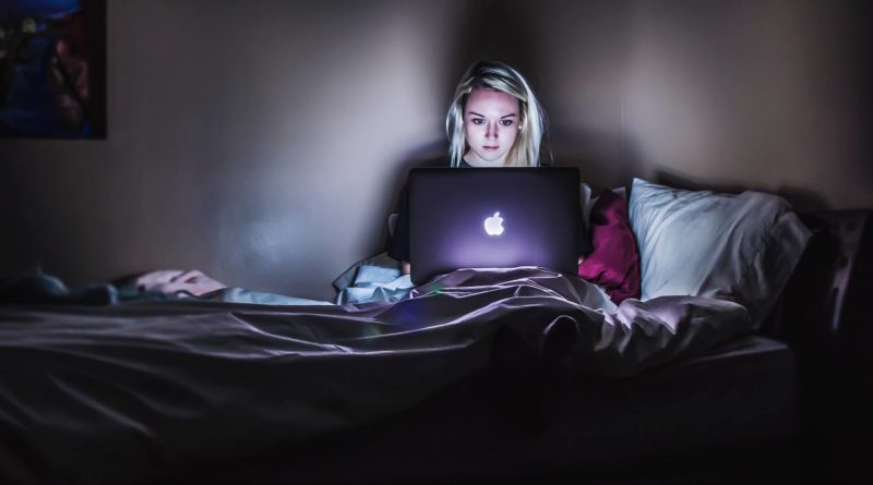 Woman with Computer