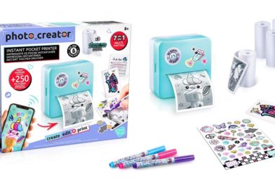 Photo Creator Instant Pocket Printer, the box and its content