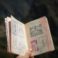 Travel abroad: Passport with visas