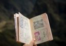 Travel abroad: Passport with visas