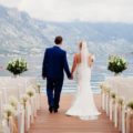 A wedding at picturesque location