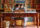 Manchester High School for Girls | Girls in the school library