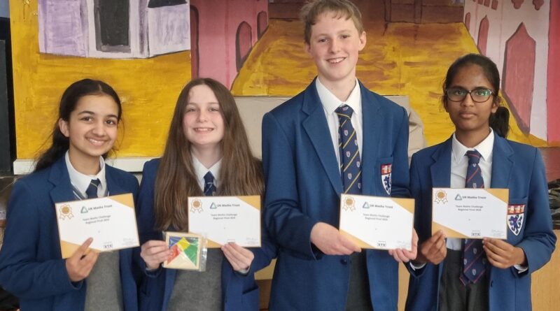 The King's, Macclesfield: Maths Challenge competition