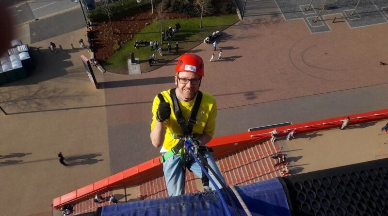 Abseil from Anfield Stadium
