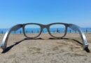 Glasses on the sand
