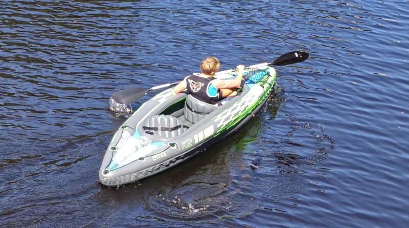 Boy in a Kayak