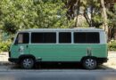 Green Mini Bus