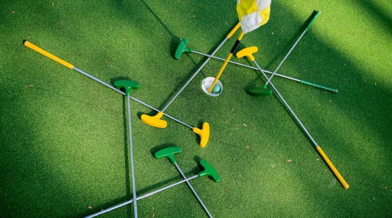 Mini golf equipment | Photo by Anna Tarazevich at pexels