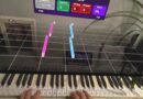 Using Virtual Reality in combination with real piano