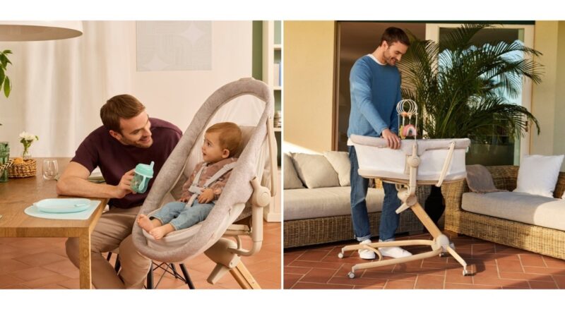 Chicco Baby Hug - Crib Recliner Highchair Chair