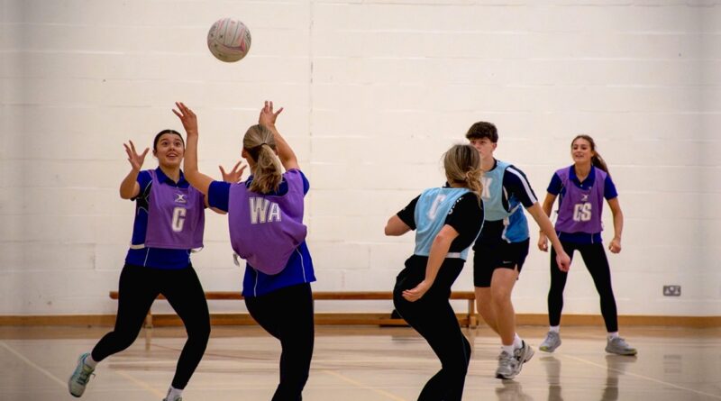 Pupils of MGS, MHSG and WGS playing for charity netball match 2026