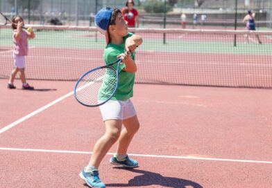 Children Playing Tennis