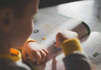 A child reading