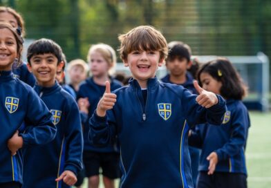 Lady Barn House School pupils are enjoying the outdoors