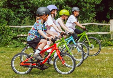 Adam LV Photography | Group of kids on YOMO Bikes