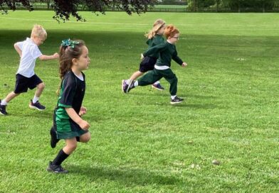 WPS reception pupils at the Pre-Prep Sporting Festival hosted by Terra Nova School
