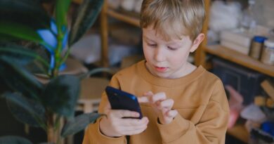 Boy with a phone