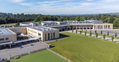 King's School, Macclesfield, view from distance, 2026