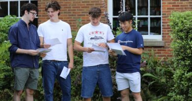 MGS A-level results day