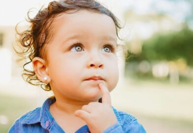 Decision time. The child is thinking