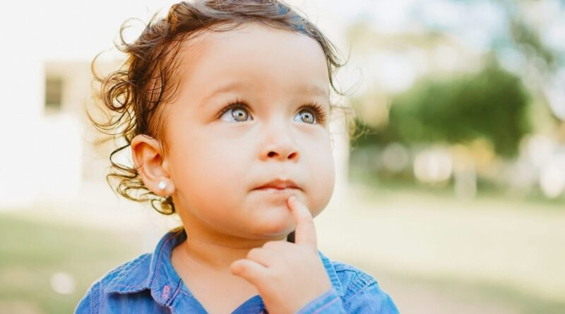 Decision time. The child is thinking